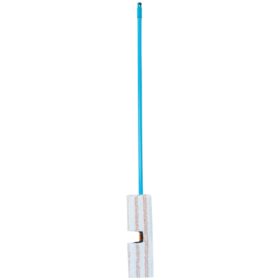 Mop plat cu 2 fete, coada metalica 123 cm